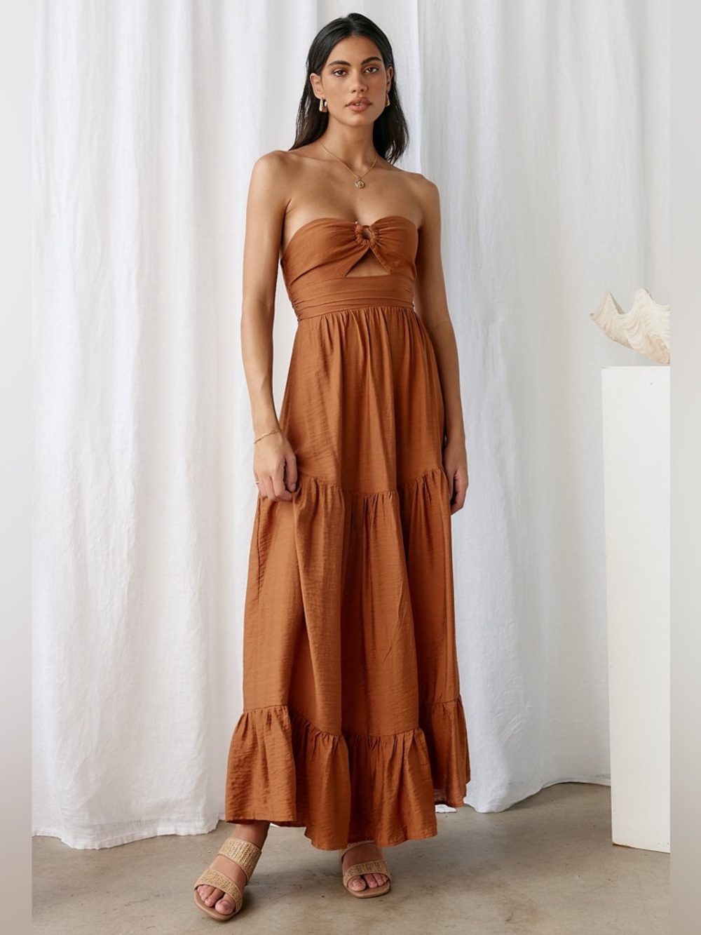 Fortunate One - Let's Fly Away Maxi Dress - NWT - Picture 3 of 12